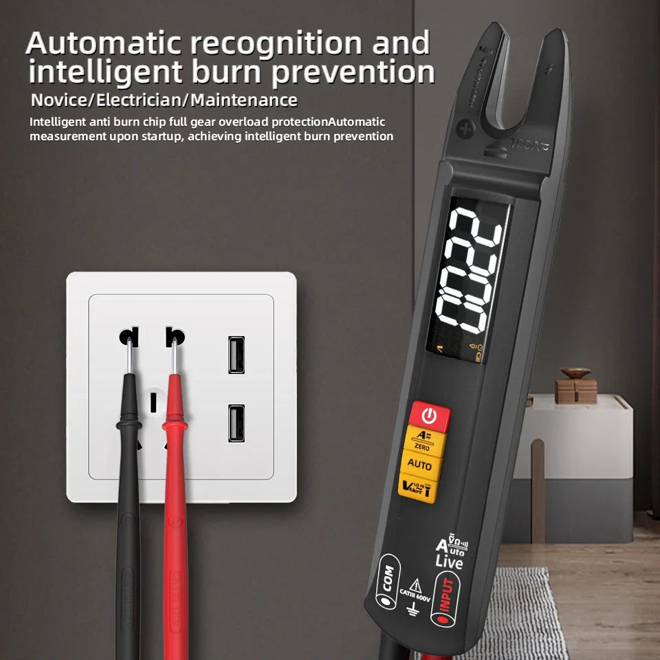 BSIDE U0 U-Type Clamp Meter 100A with T-RMS & Auto Test