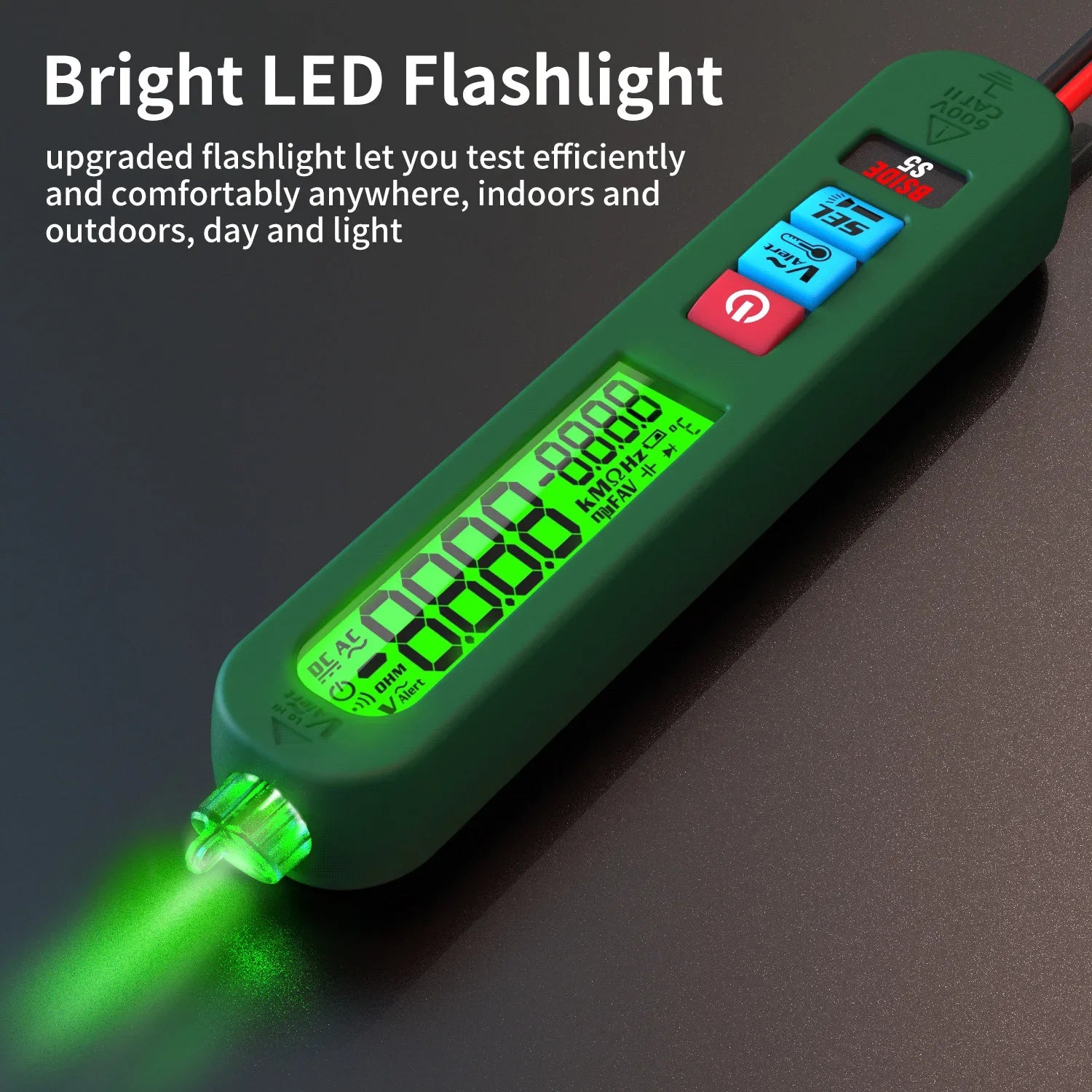 BSIDE S5 Smart USB Voltage Tester with T-RMS & NCV