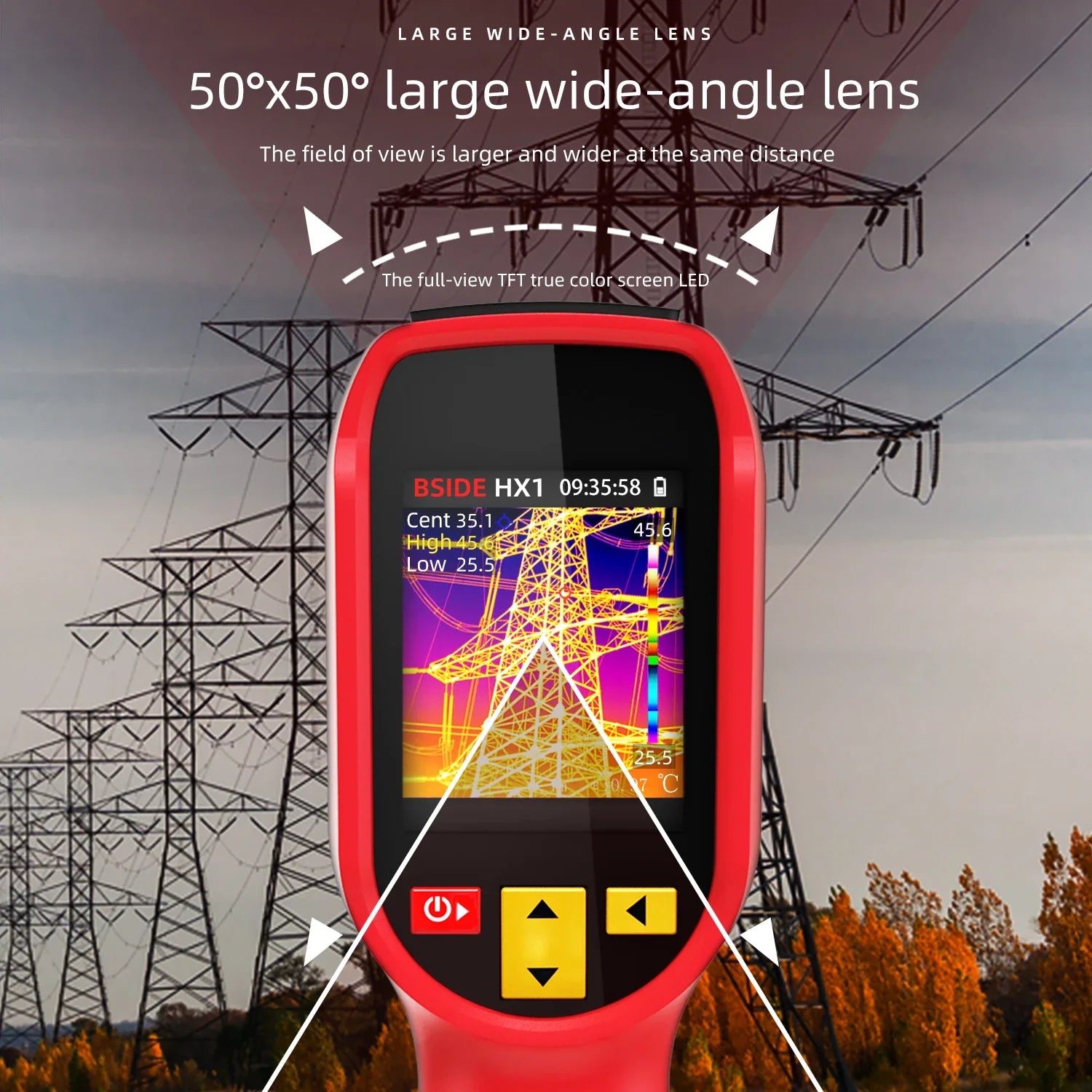 BSIDE HX1 Thermal Imaging Camera -20~550°C with PC Software