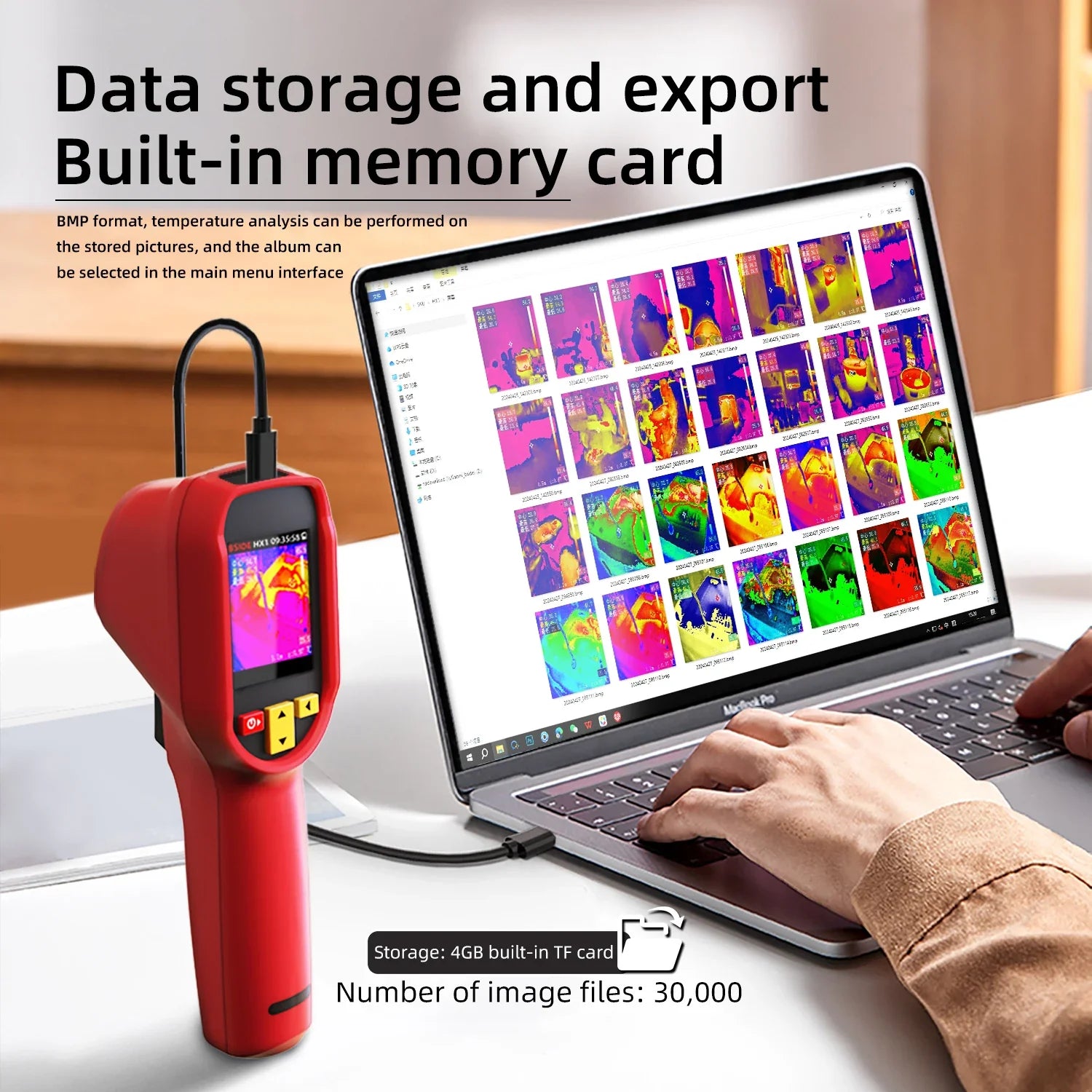 BSIDE HX1 Thermal Imaging Camera -20~550°C with PC Software