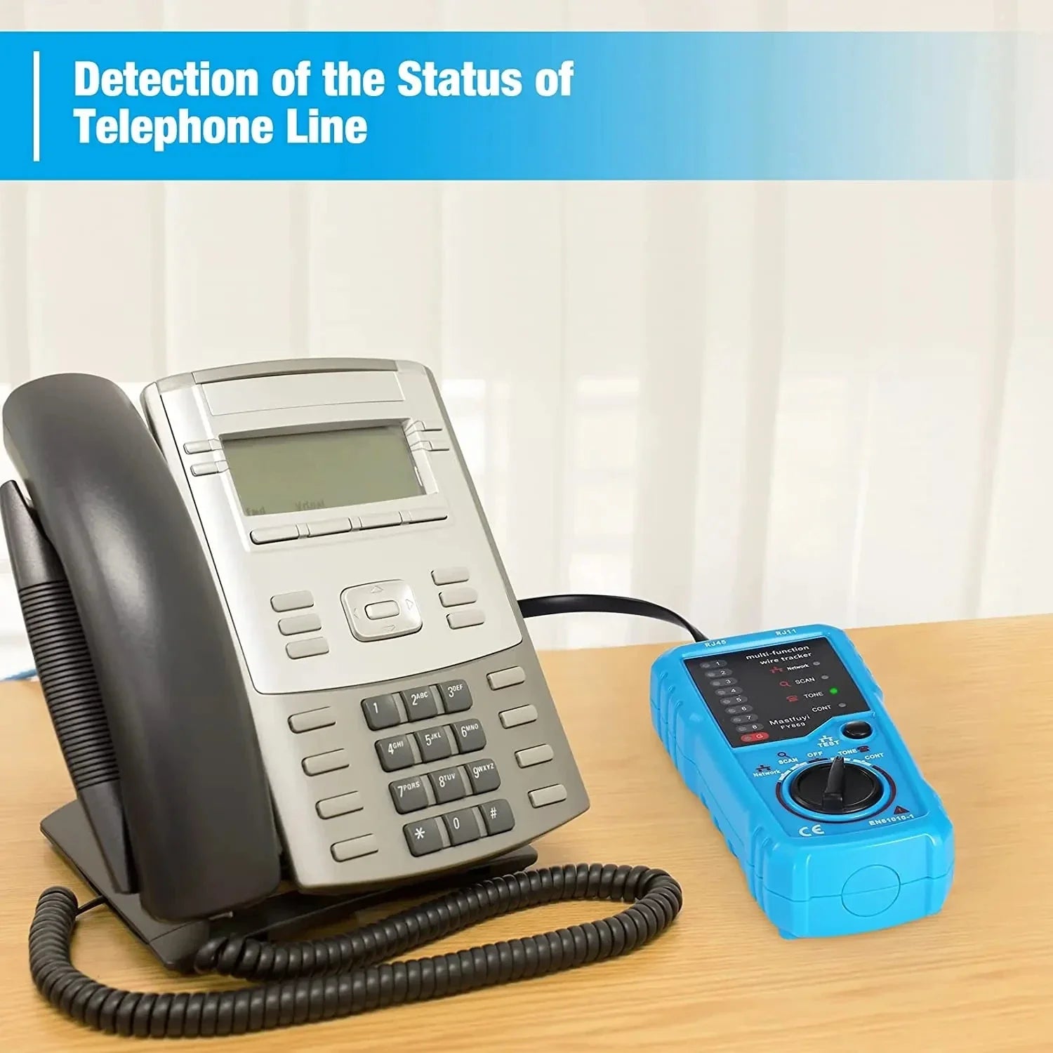 BSIDE FWT11 Network Cable Tracker for RJ11/RJ45 LAN Test