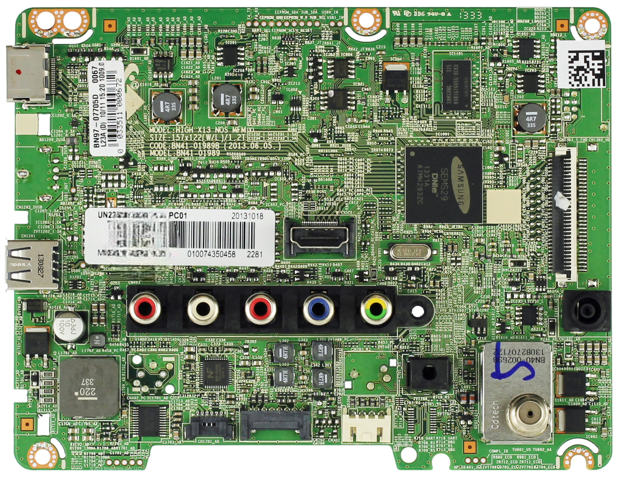 Samsung BN94-06777P Main Board for UN22F5000AFXZA