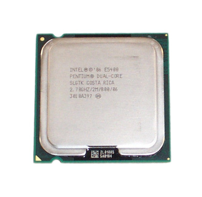 Intel SLGTK CPU DUAL CORE E5400 2.7GHZ 2M 800 SOCKET LGA775