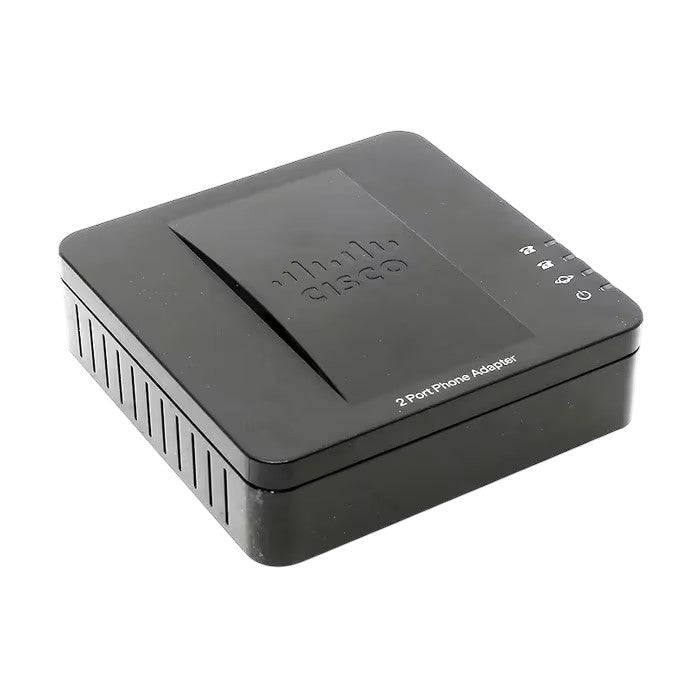 SPA112 Cisco 2-Port VoIP Analog Telephone Adapter ATA