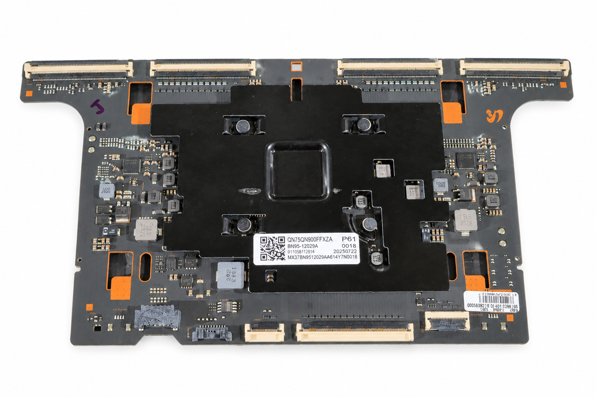 Samsung BN95-12029A T-Con board on white background