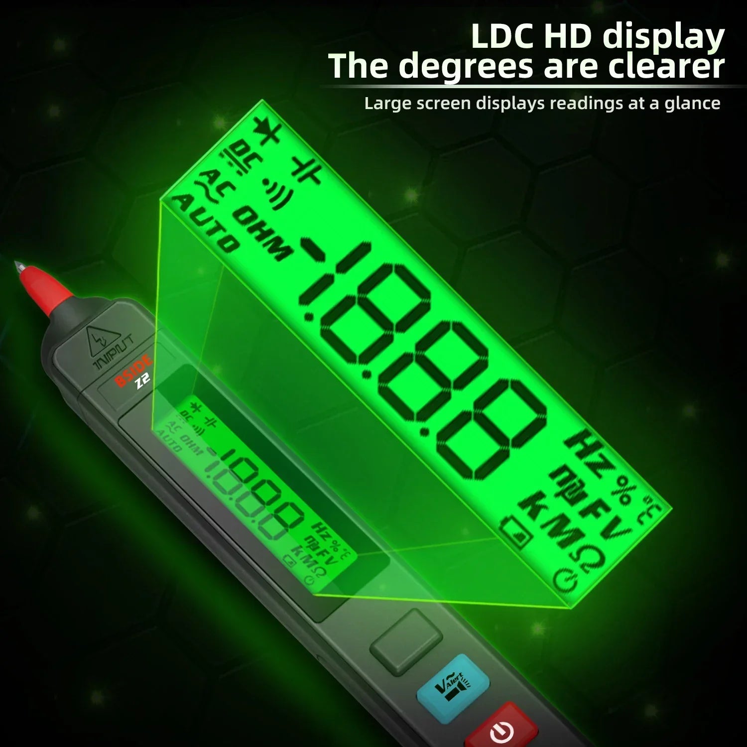 BSIDE Z2 AC Voltage Tester Pen with Leakage Detection