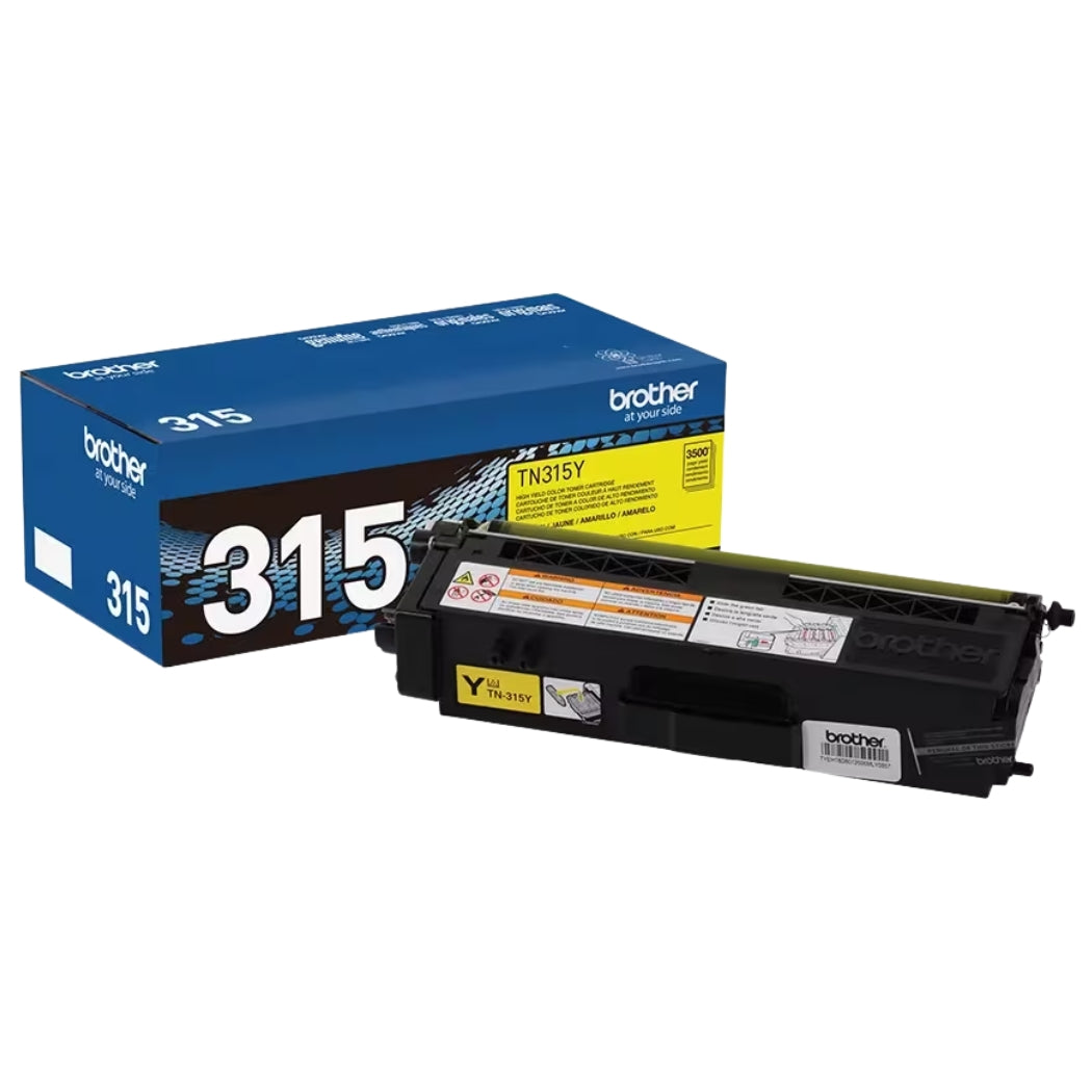 New, Pre-Owned - Brother TN-315 High Yield Yellow Toner Cartridge, TN315Y