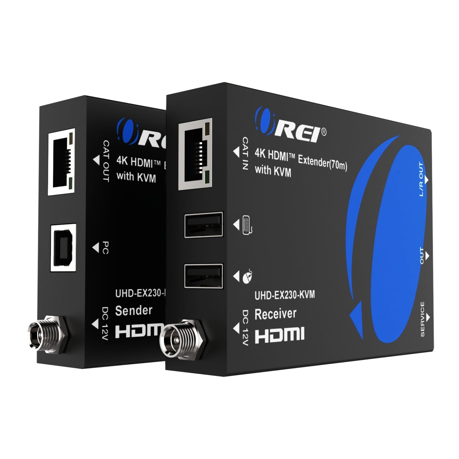 4K@60hz HDMI™ Extender (KVM) - 230ft (cat6)-UHD-EX230-KVM