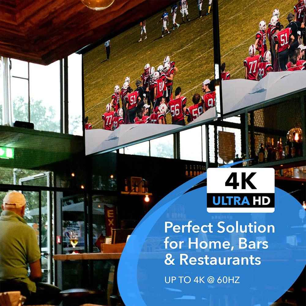 4K@60Hz 1x4 HDMI™ Splitter-UHDS-104