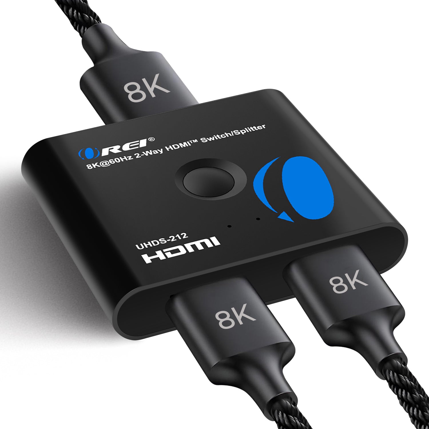 8K@60Hz 2-Way HDMI™ Switch/Splitter (UHDS-212)