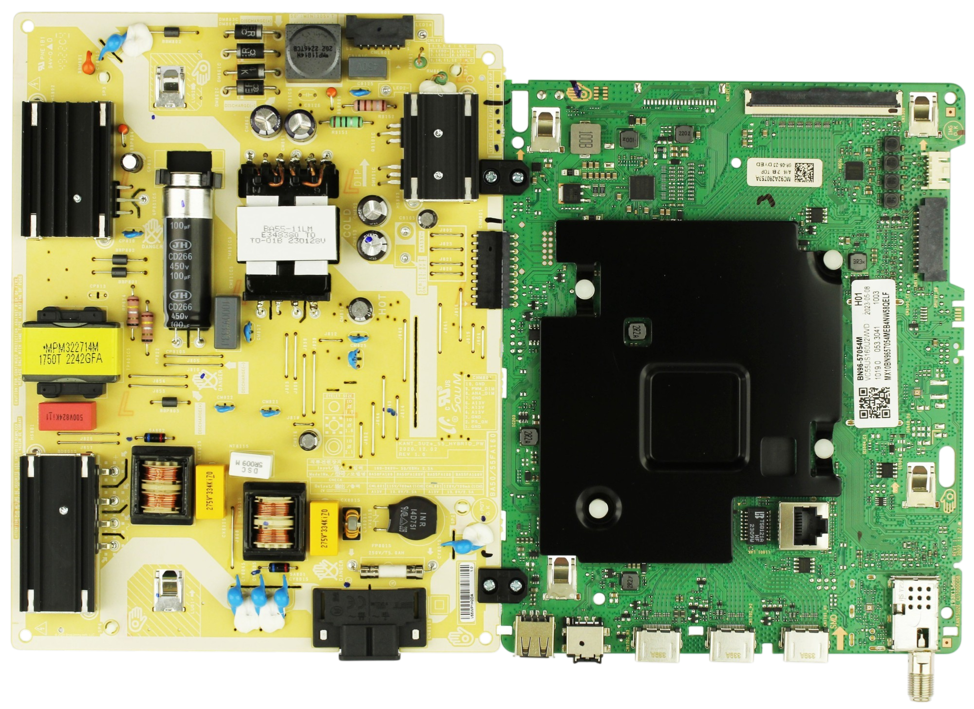 Samsung BN96-57054M Main Board Power Supply for UN55CU7000BXZA (WH03)