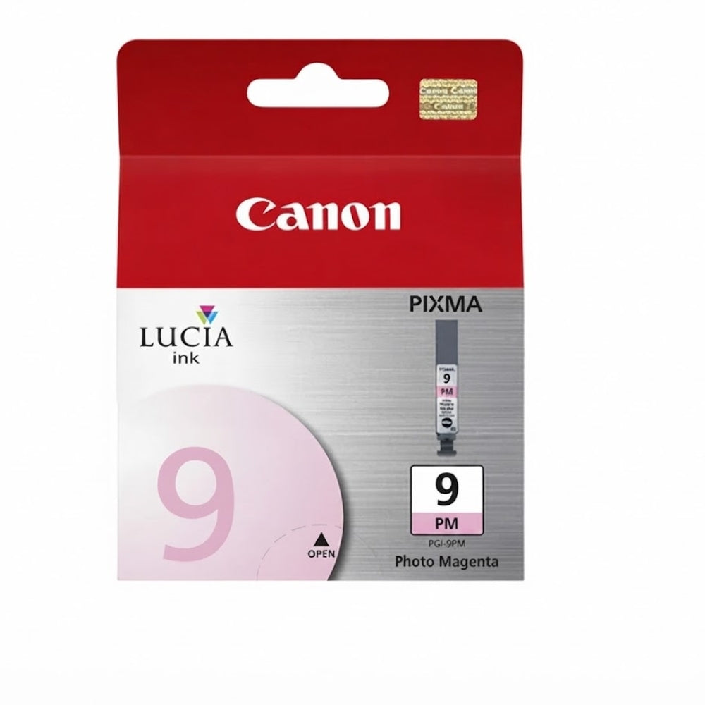 New, Pre-owned, Original Canon PGI-9 Photo Magenta Ink Cartridge