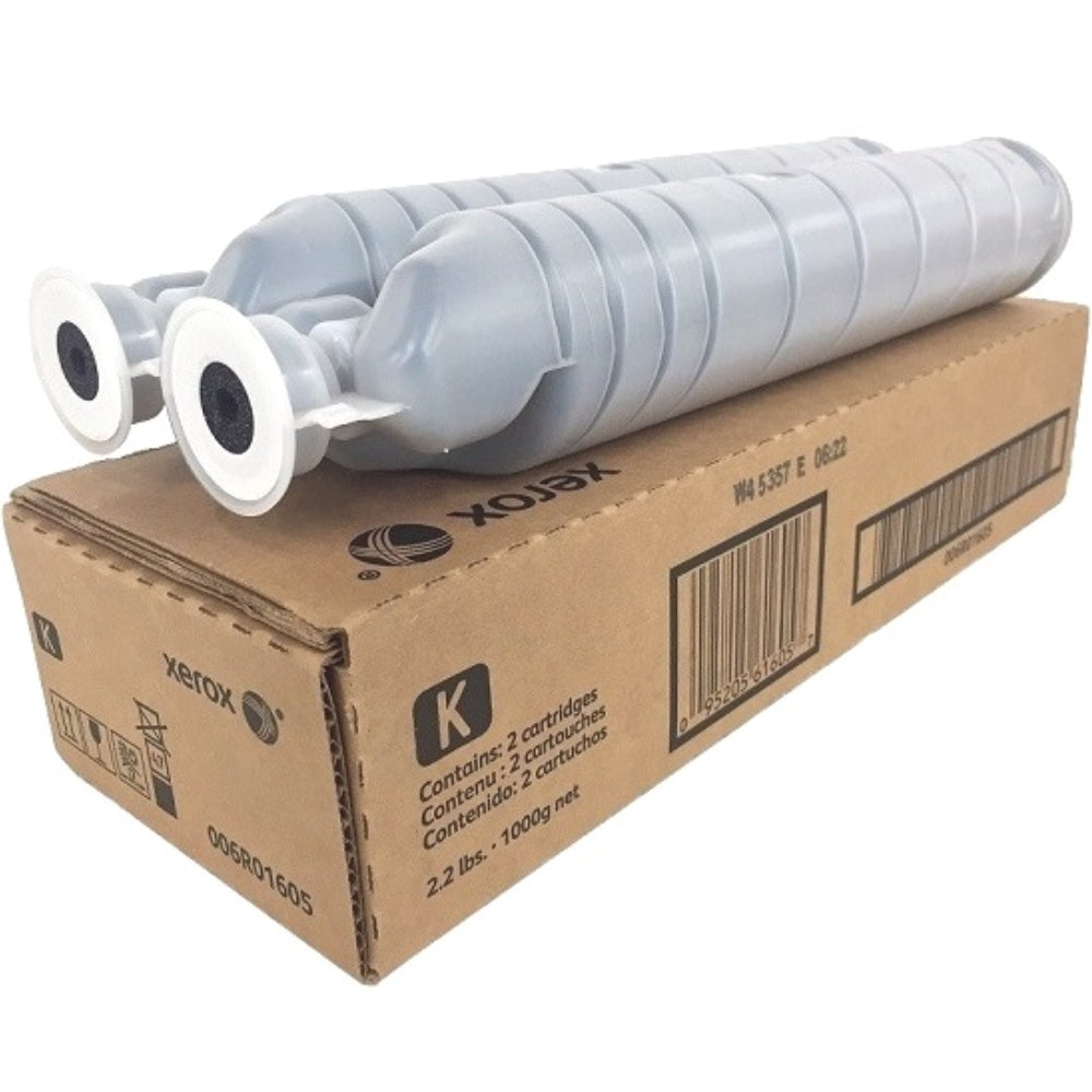 New, Pre-Owned - Xerox 6R1605 Standard Yield Black Toner Cartridge, 006R01605