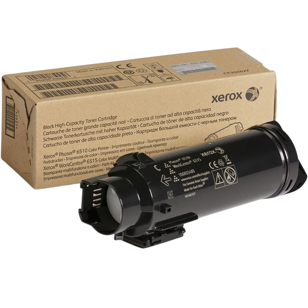 New, Pre-Owned - Xerox 106R03480 High Yield Black Toner Cartridge