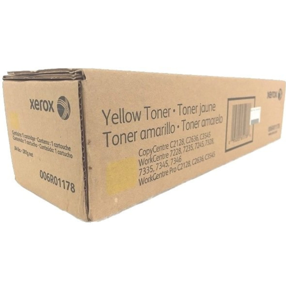New, Pre-Owned - Xerox 006R01178 Standard Yield Yellow Toner Cartridge