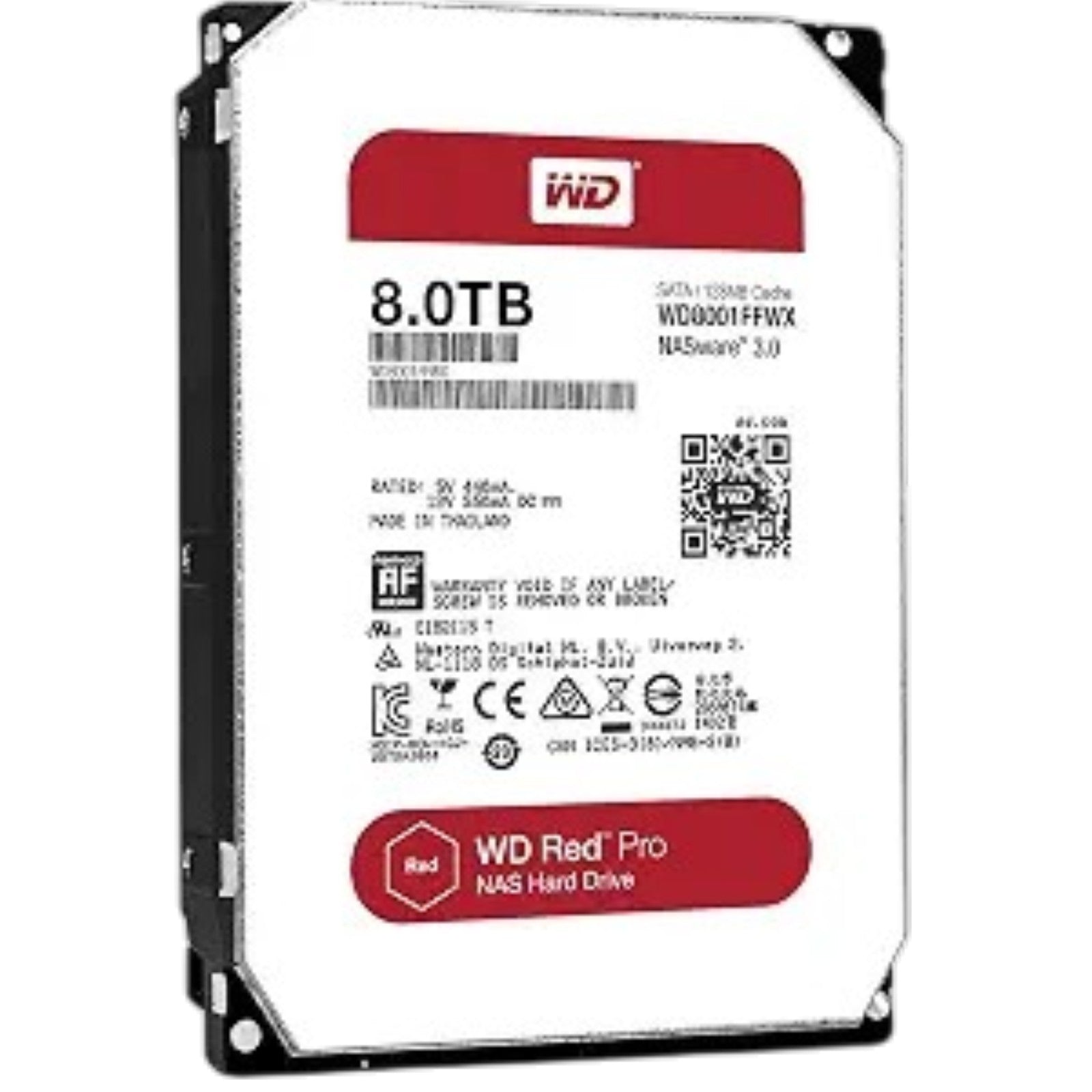 WD8001FFWX-68J1VN0 Western Digital Red Pro 8TB 7200RPM SATA NAS Hard Drive
