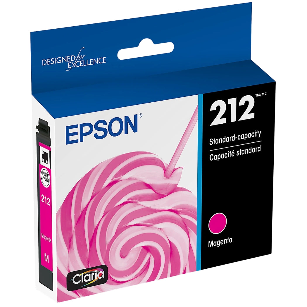 New, Pre-Owned - Epson 212 Standard Capacity Ink Cartridge Magenta