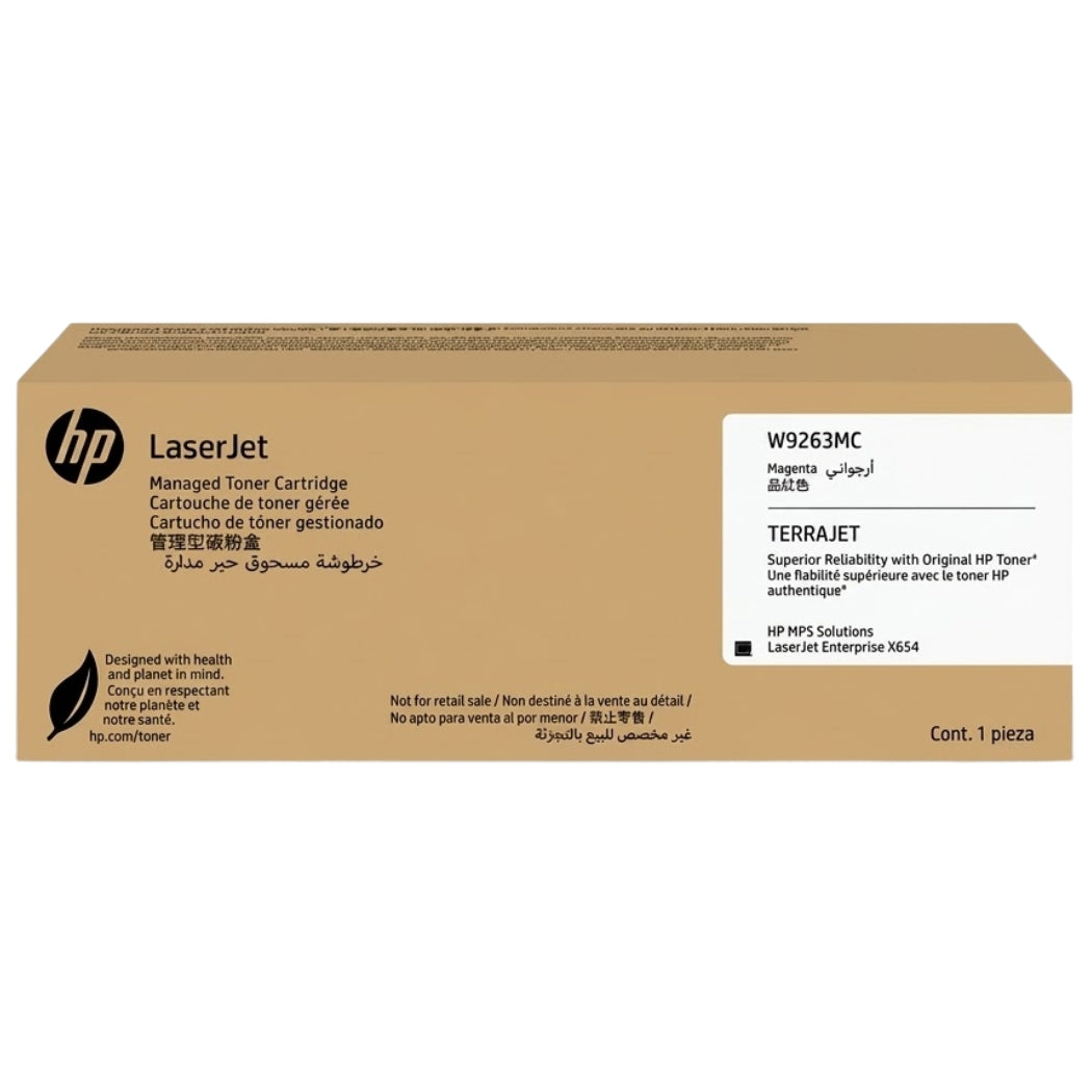 New, Pre-Owned - HP W9263MC High Yield Magenta Toner Cartridge