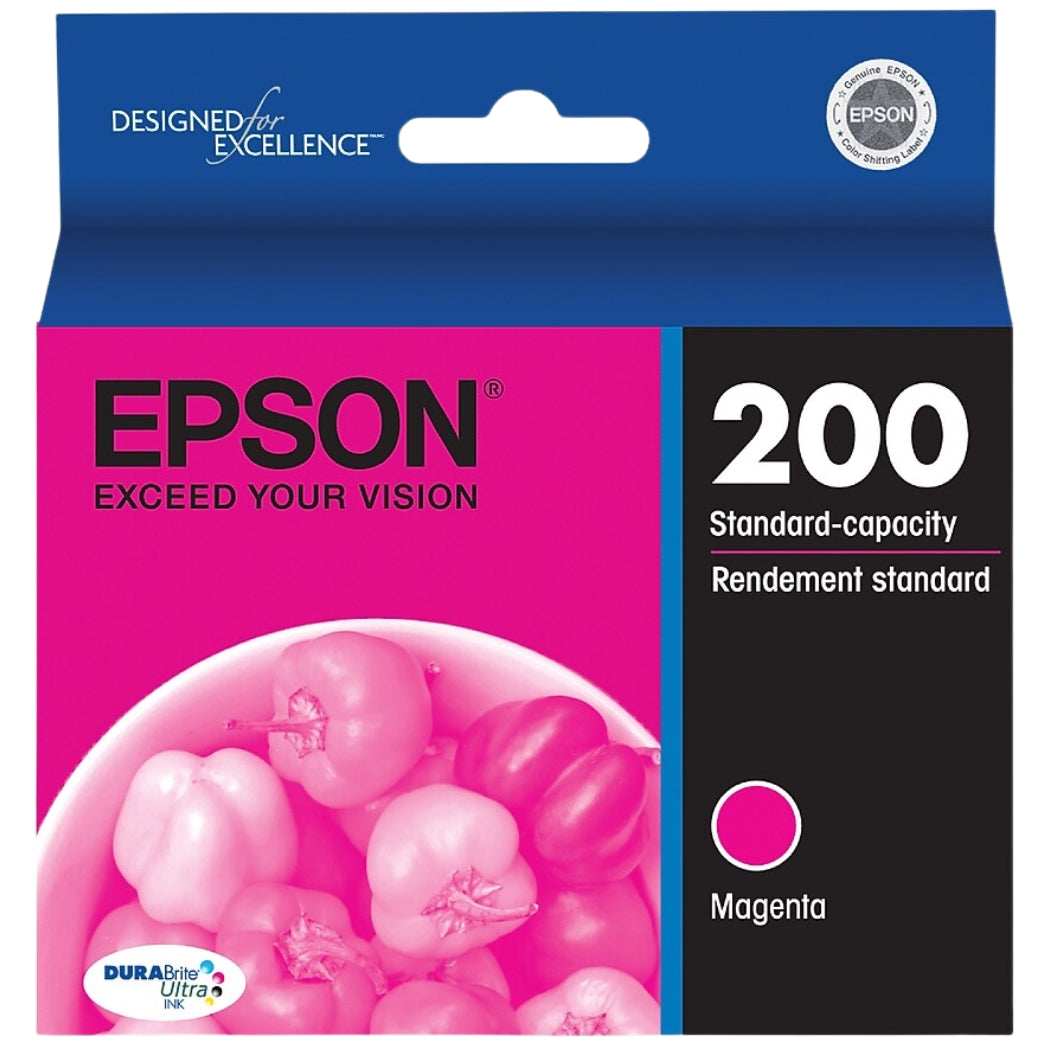 New, Pre-Owned - Epson 200 Standard Yield Magenta Ink Cartridge