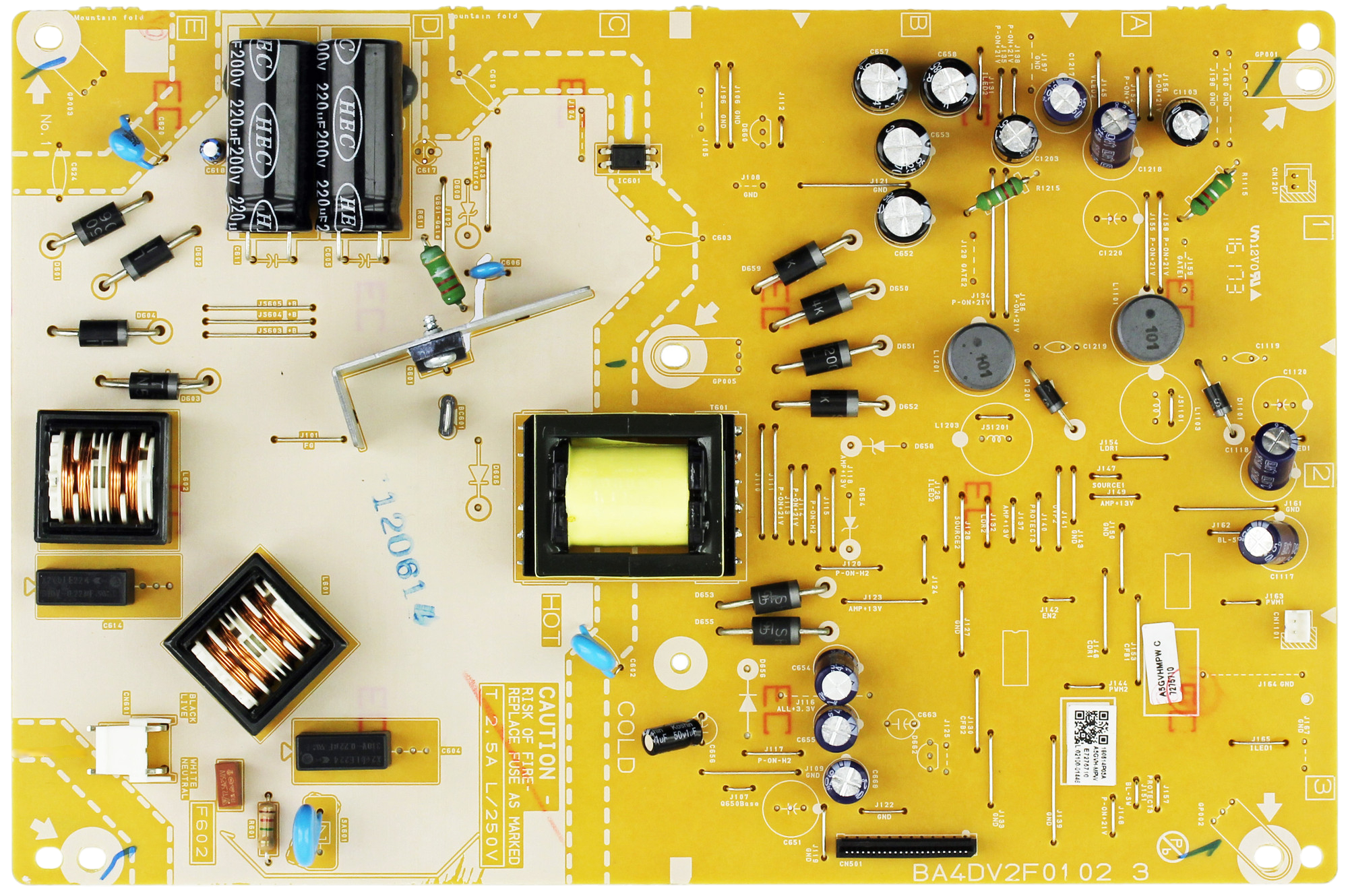 Sanyo A5GVHMPW-001 Power Supply for FW43D25F-DS3 / DS4