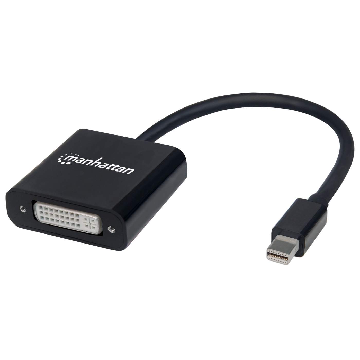 Active Mini DisplayPort to DVI-I Adapter