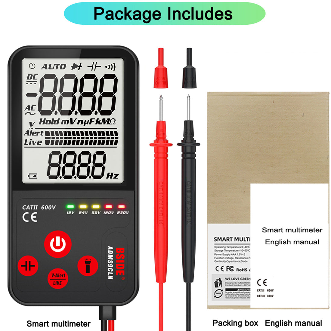 BSIDE S9LN Smart Digital Multimeter