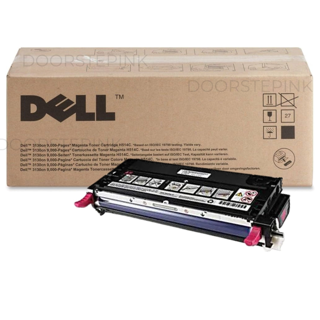 New, Pre-Owned - Dell H514C High Yield Magenta Toner Cartridge, 330-1200