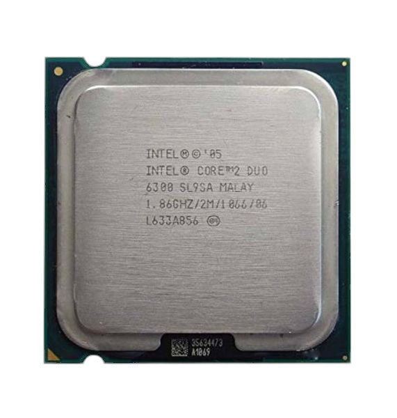 Intel Core 2 Duo SL9SA CPU E6300 1.86Ghz 1066Mhz 2Mb L2 Cache Socket Lga775 Desktop Processor