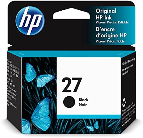 New, Pre-Owned - HP 27 (C8727AN) Black Ink Cartridge