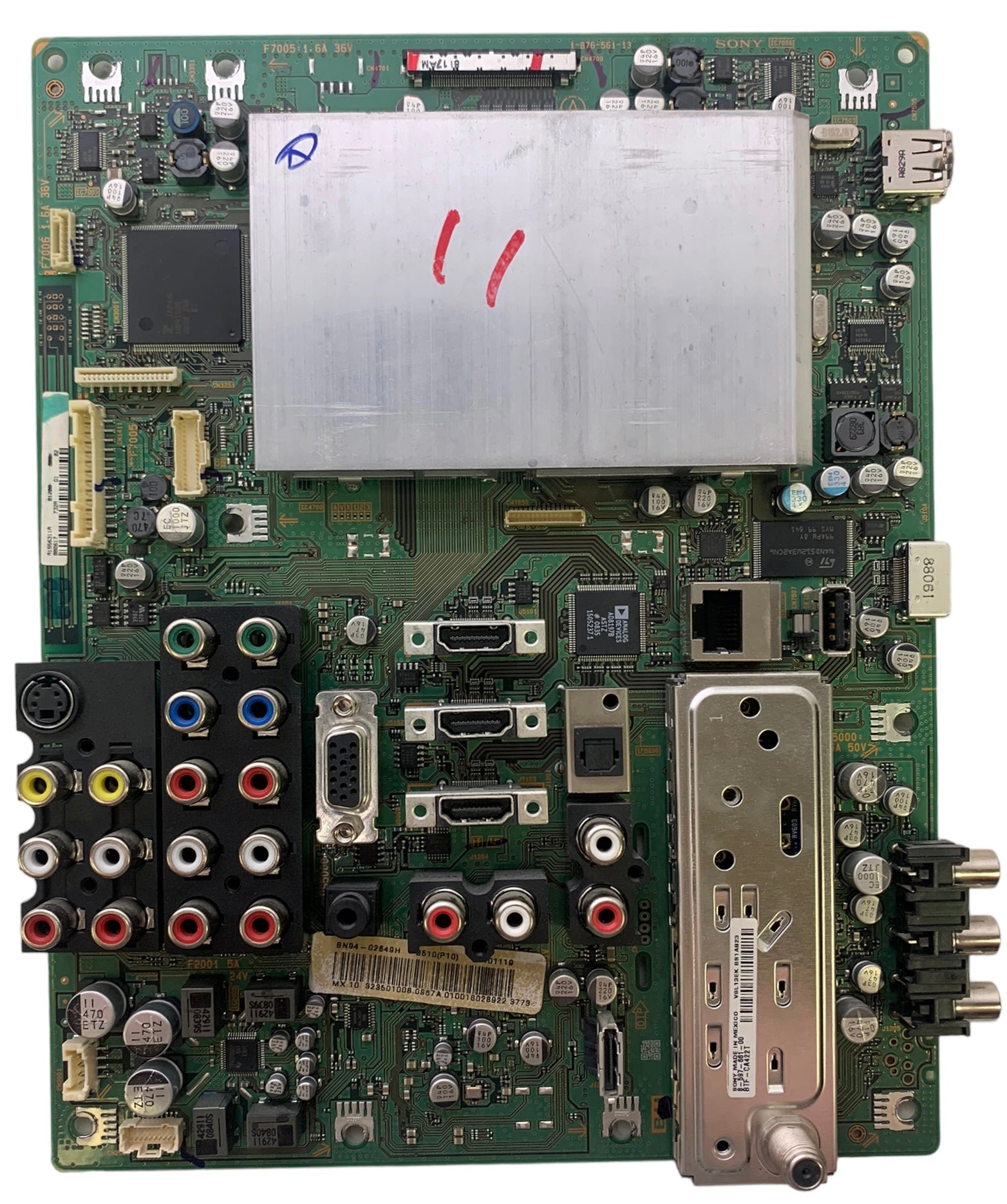 Sony A-1671-315-A (1-876-561-13) BU Board for KDL-52XBR7