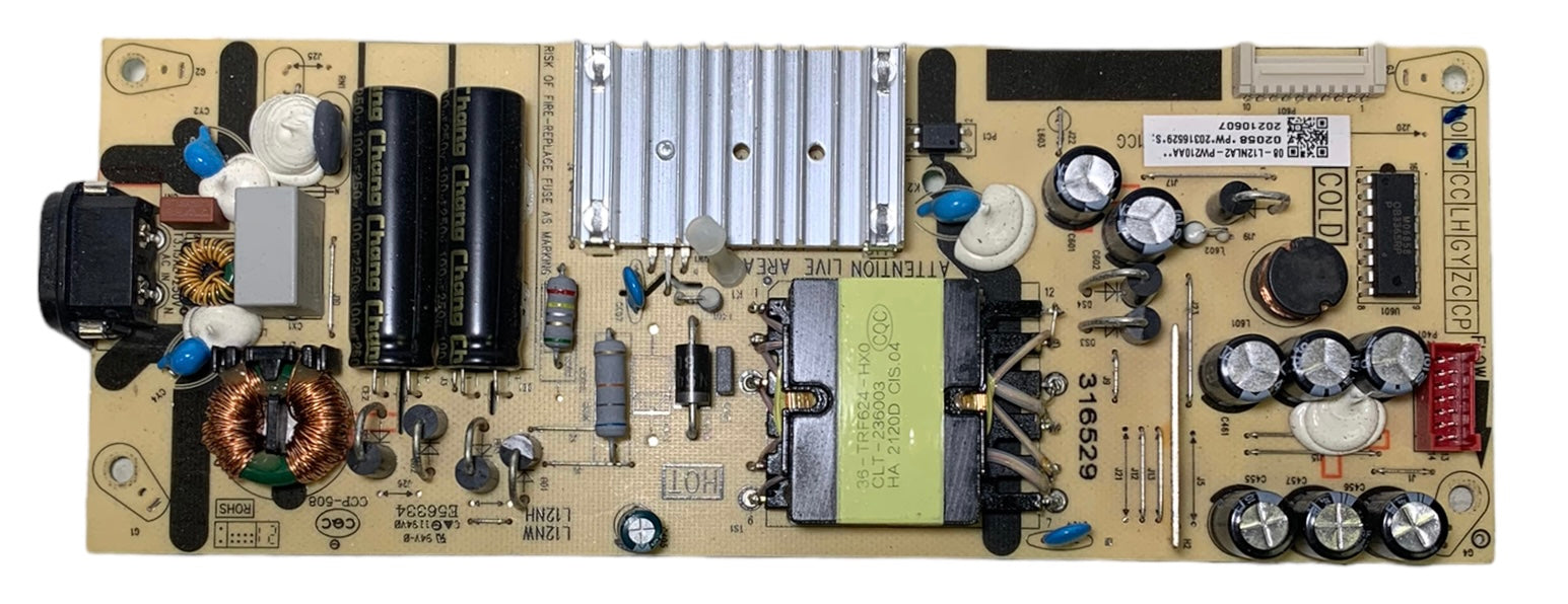 TCL 08-L12NLA2-PW210AA Power Supply