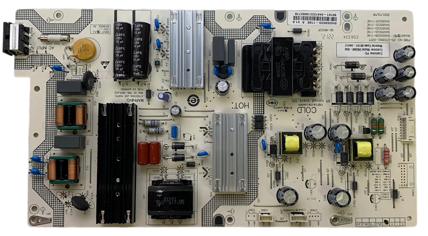 Vizio 60101-04412 Power Supply for V655M-K04