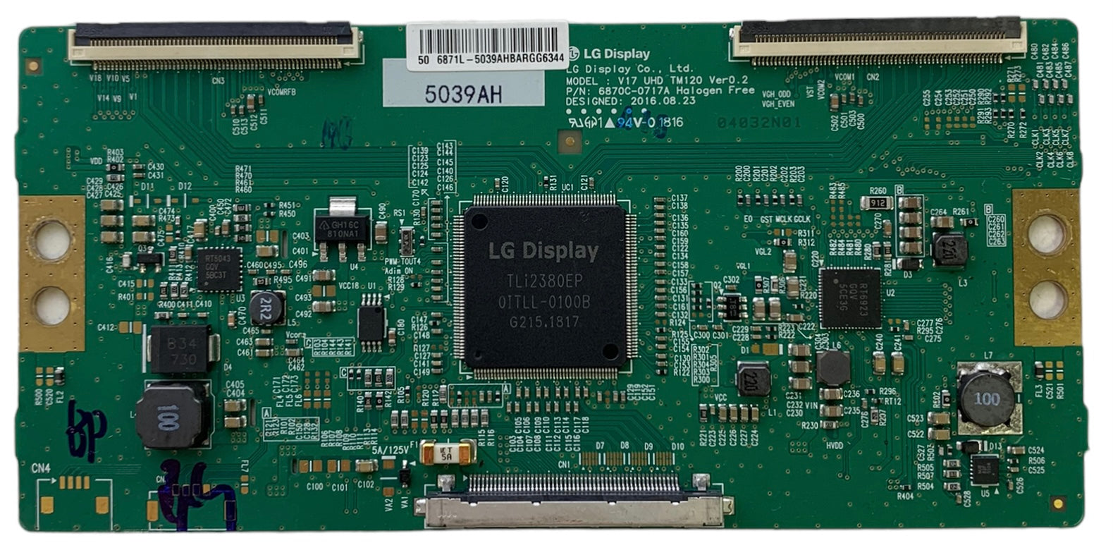 Vizio 6871L-5039A (6870C-0717A) T-Con Board