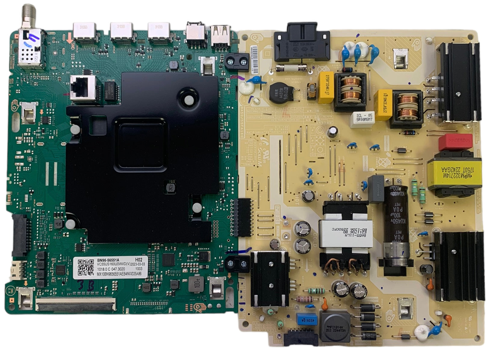 Samsung BN96-56551A Main Board/Power Supply