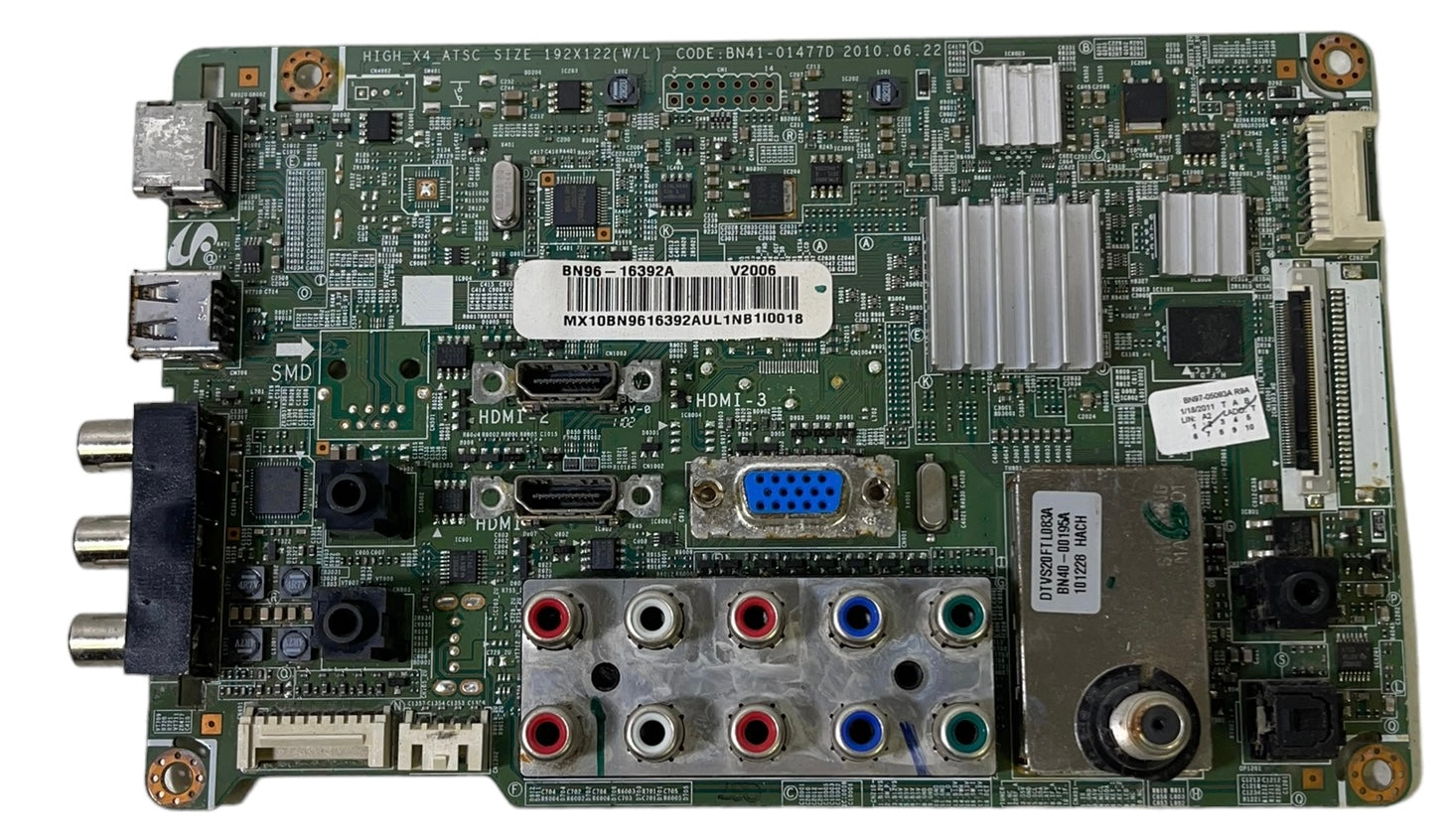 Samsung BN96-16392A Main Board for LN46C530F1FXZA