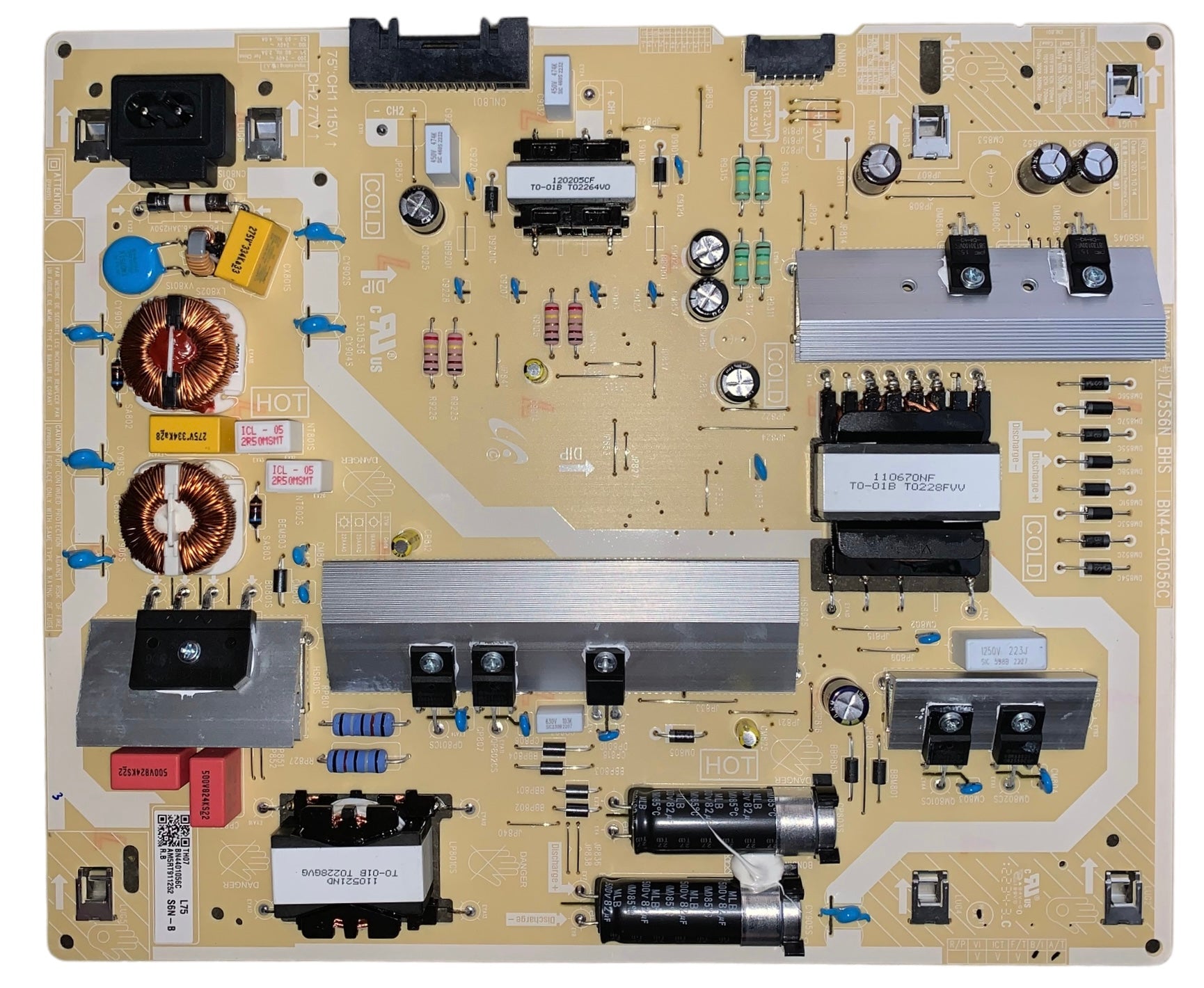 Samsung BN44-01056C Power Supply / LED Board