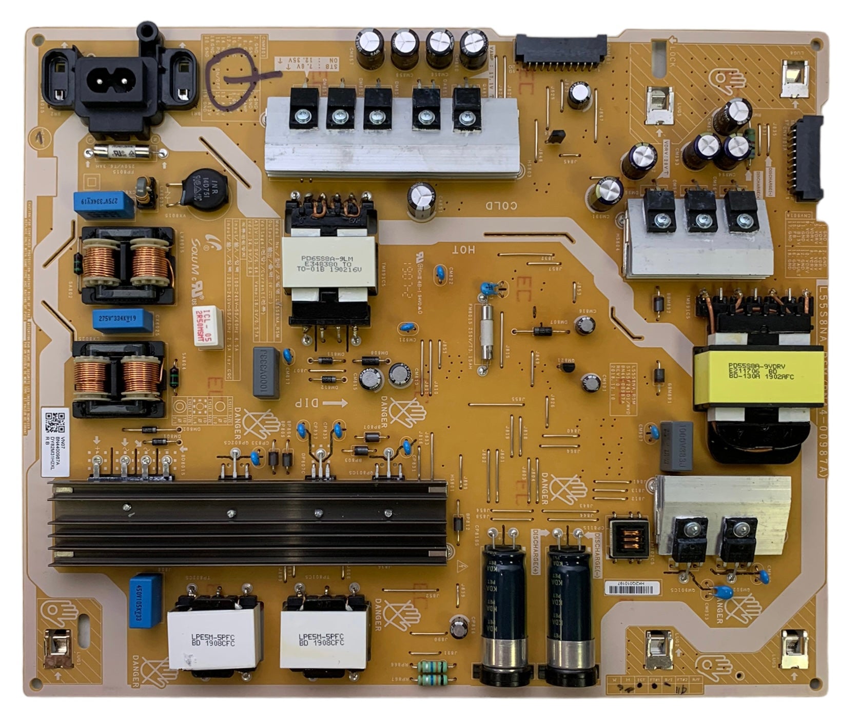 Samsung BN44-00987A Power Supply Board