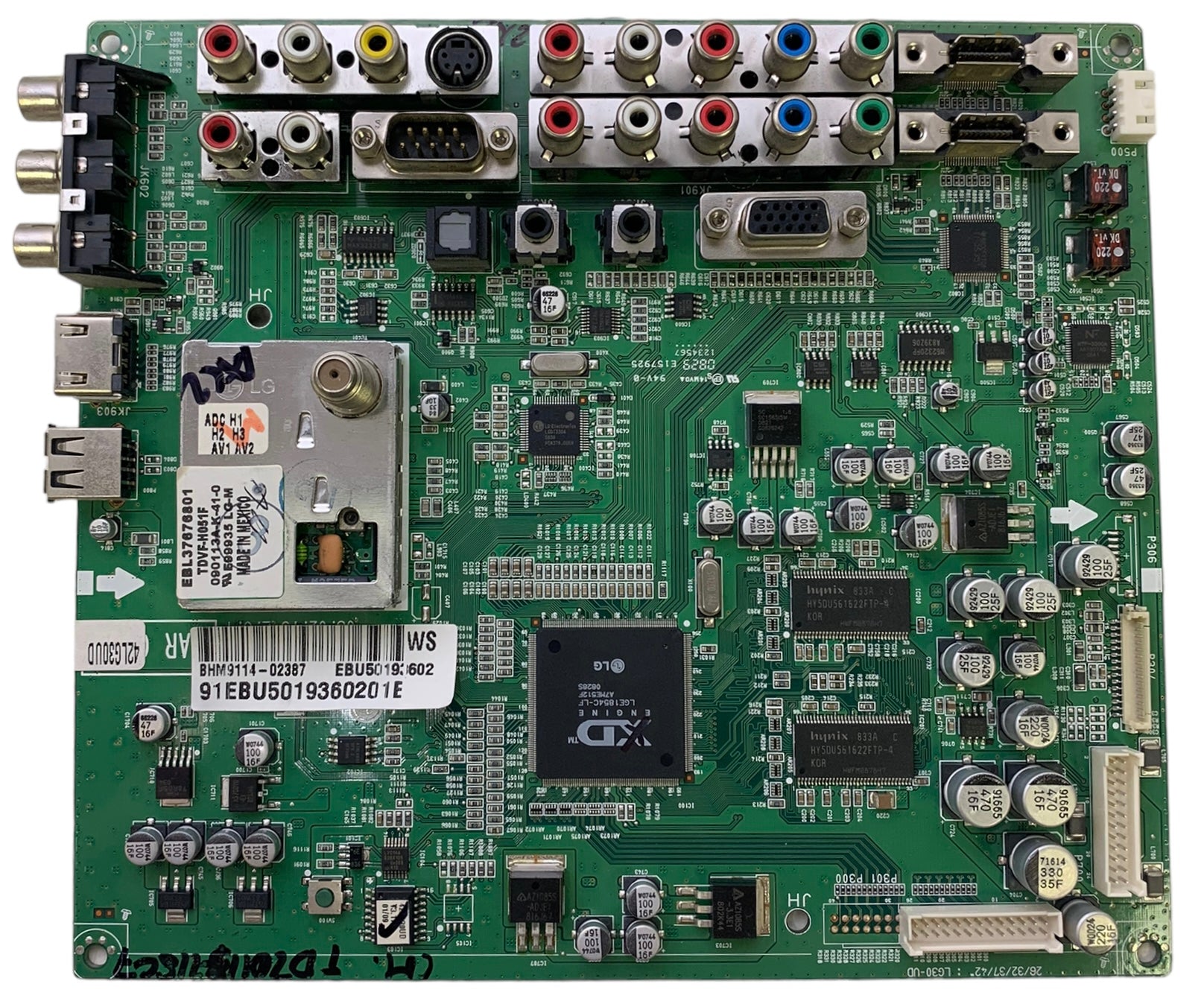 LG EBU50193602 (EAX42499101) Main Board for 42LG30-UD