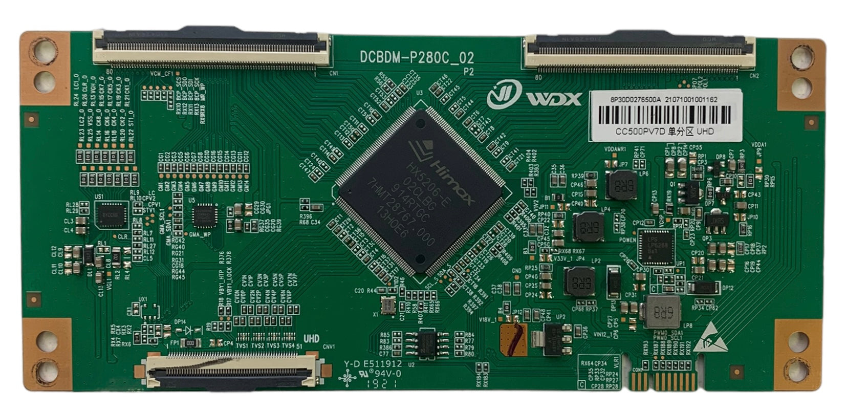 Vizio CC500PV7D-DCBDM-P280C T-Con Board M50Q6-J01