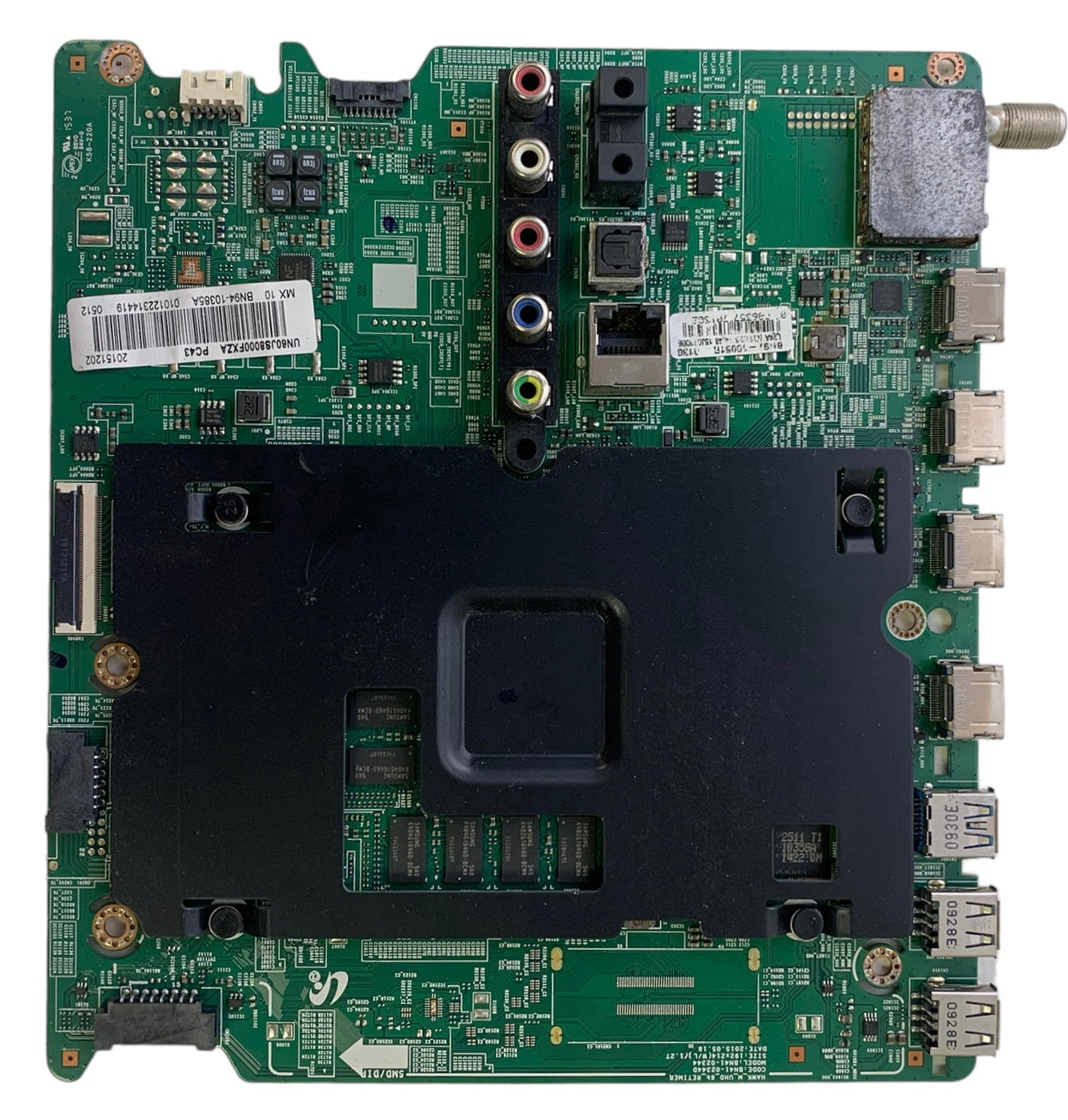 Samsung BN94-10385A Main Board for UN60JS8000FXZA (Version MD01)