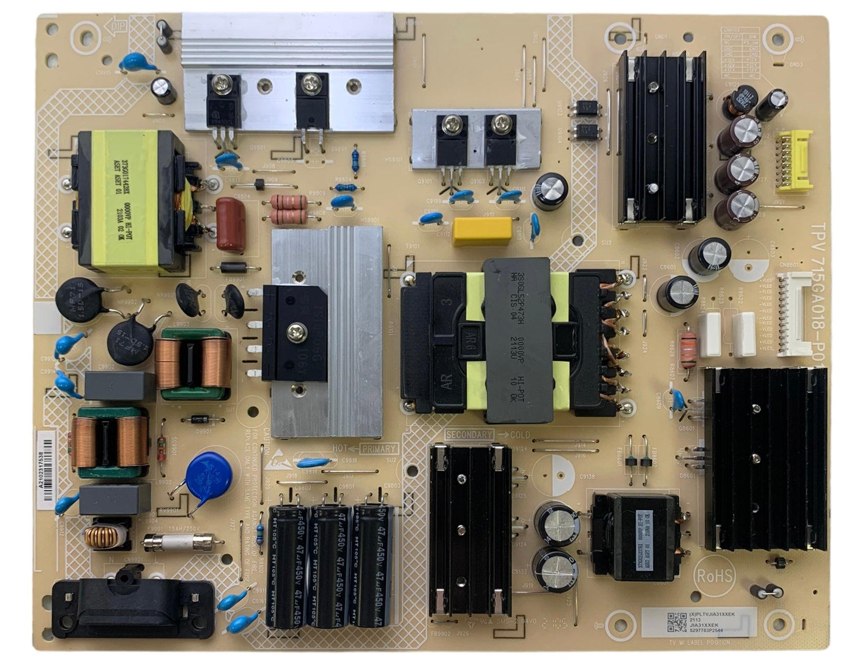 Onn 905TXKSC650802 Main Board for 100012587