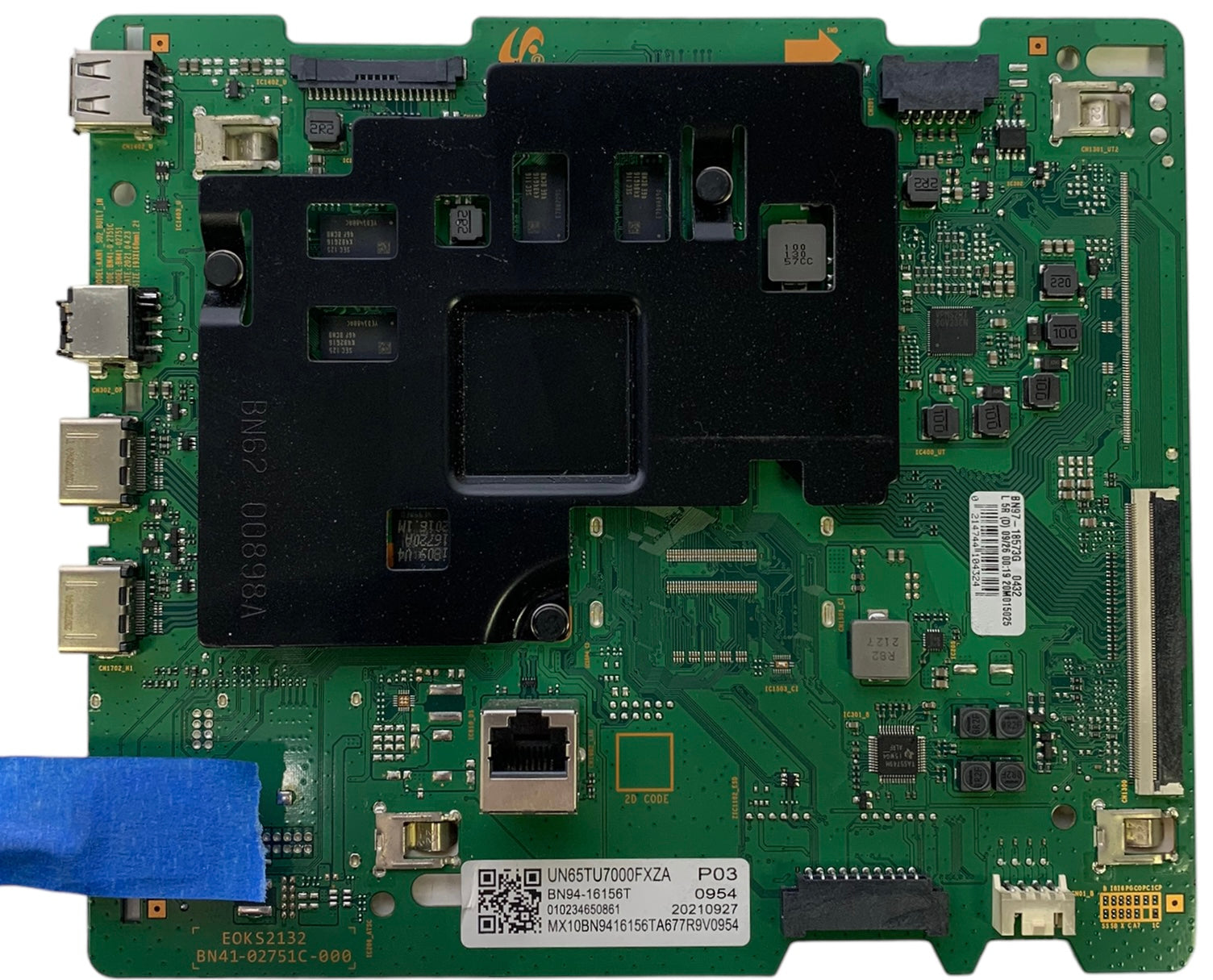 Samsung BN94-16156T Main Board for UN65TU700DFXZA UN65TU7000FXZA (Version FO10)