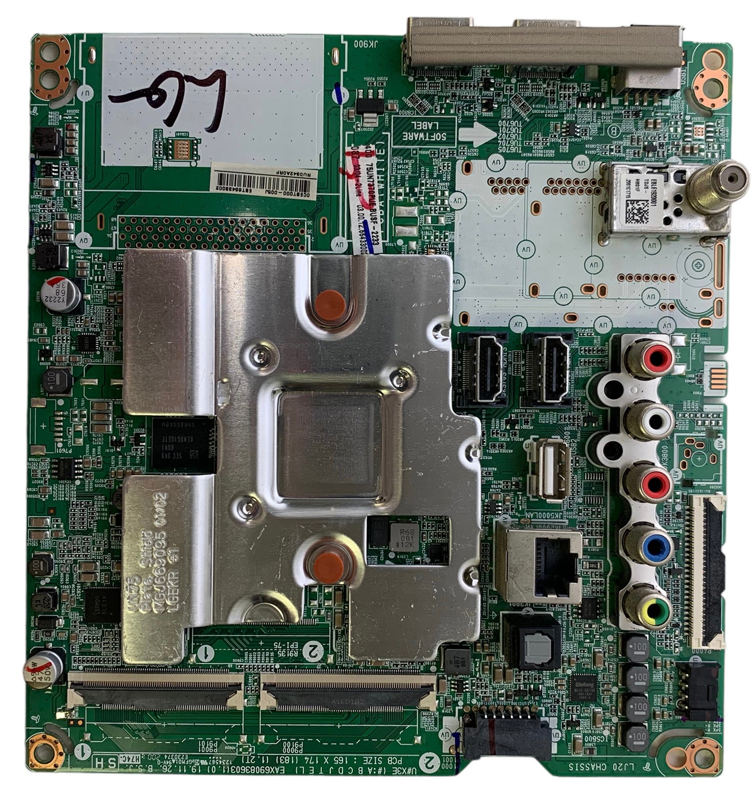 LG EBT66433002 Main Board for 75UN7370PUE.BUSFLKR