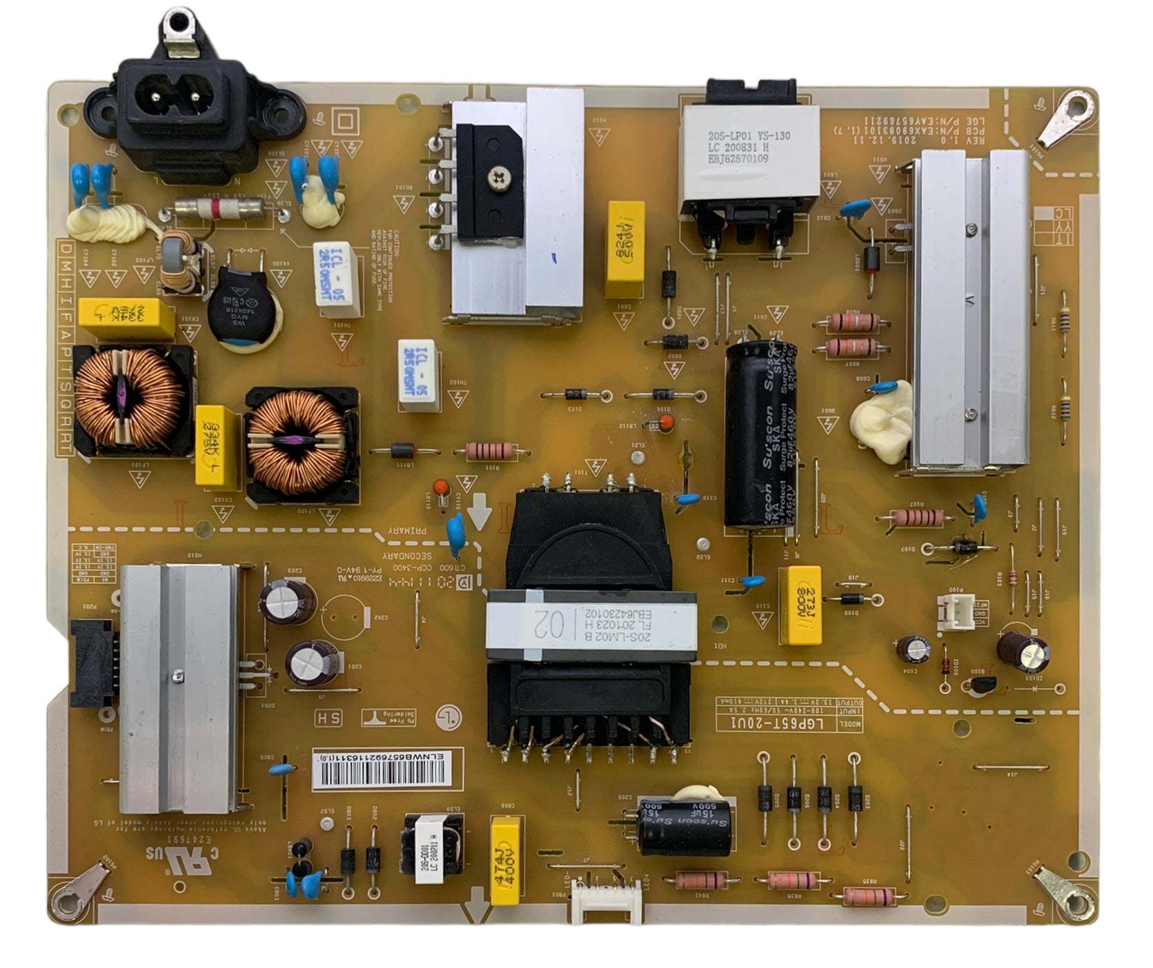 LG EAY65769211 Power Supply/LED Driver Board