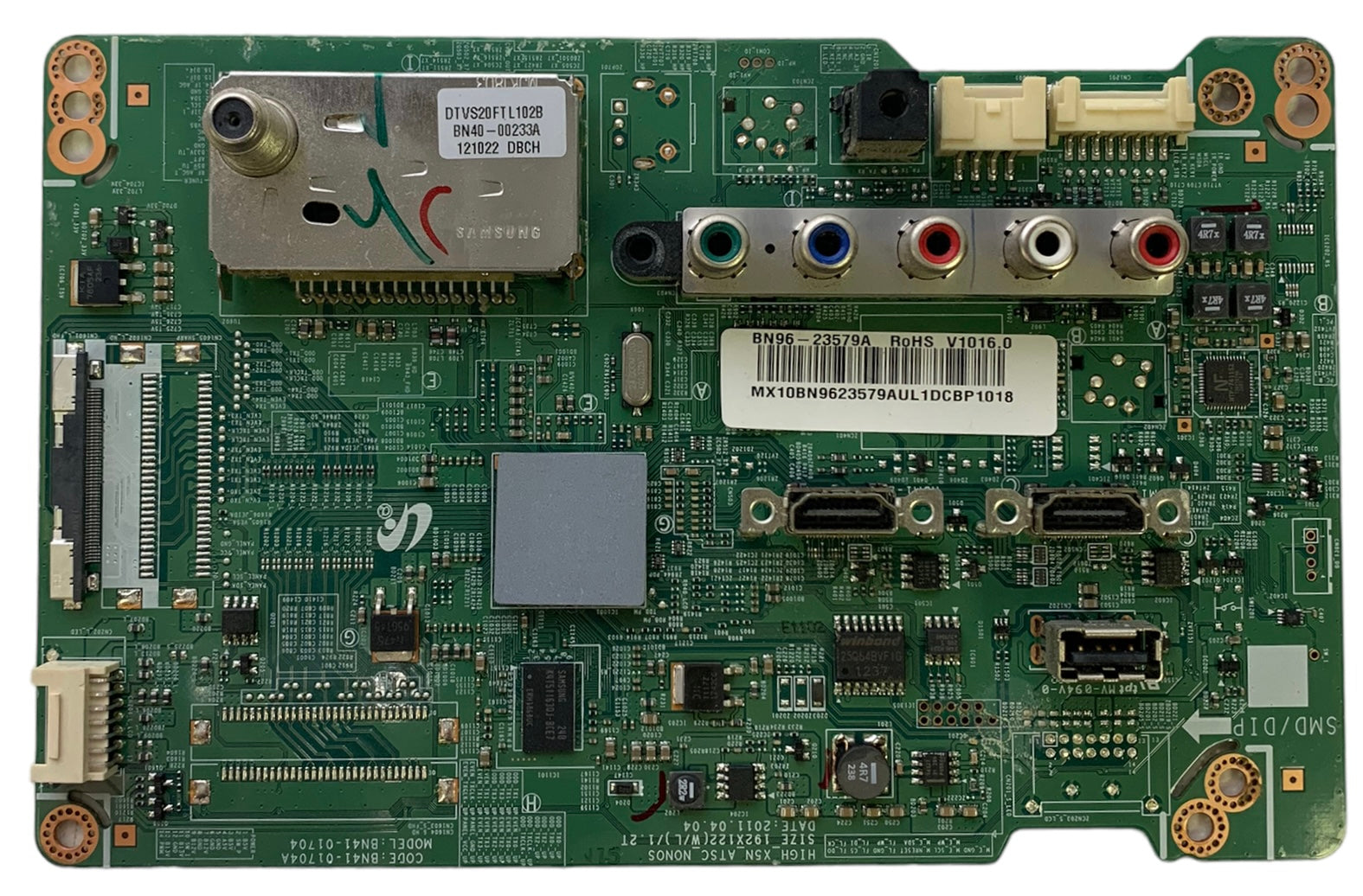 Samsung BN96-23579A Main Board for LN40E550F7FXZA (Version SS04)