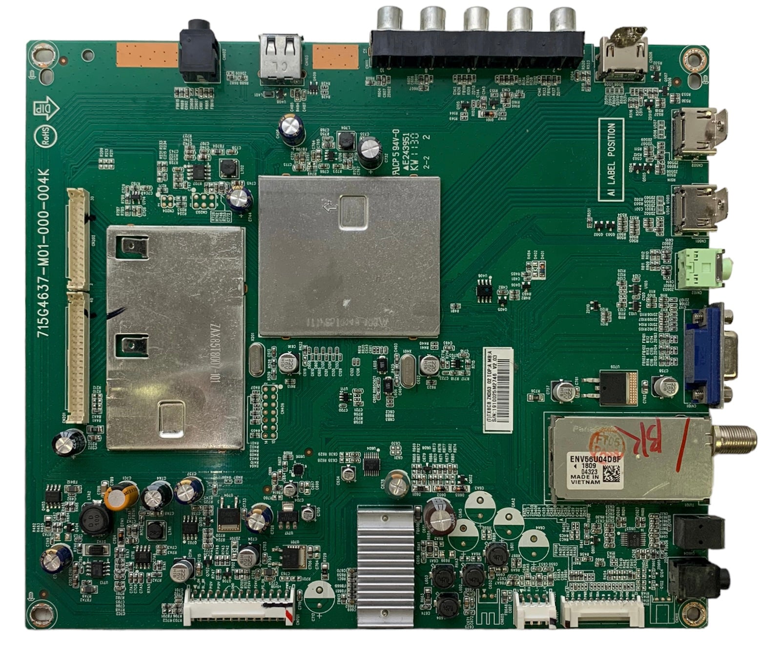 Insignia 756TXBCBZK06302 Main Board for NS-55L780A12