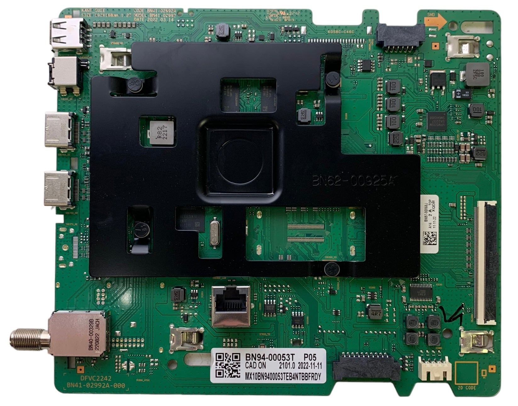 Samsung BN94-00053T Main Board for UN75TU7000FXZA UN75TU700DFXZA (Version BE11)
