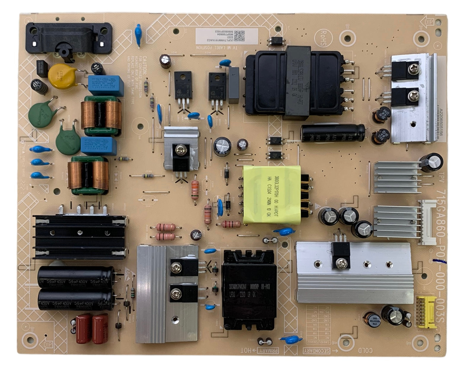 Vizio PLTVMM181XAC2 Power Supply Board