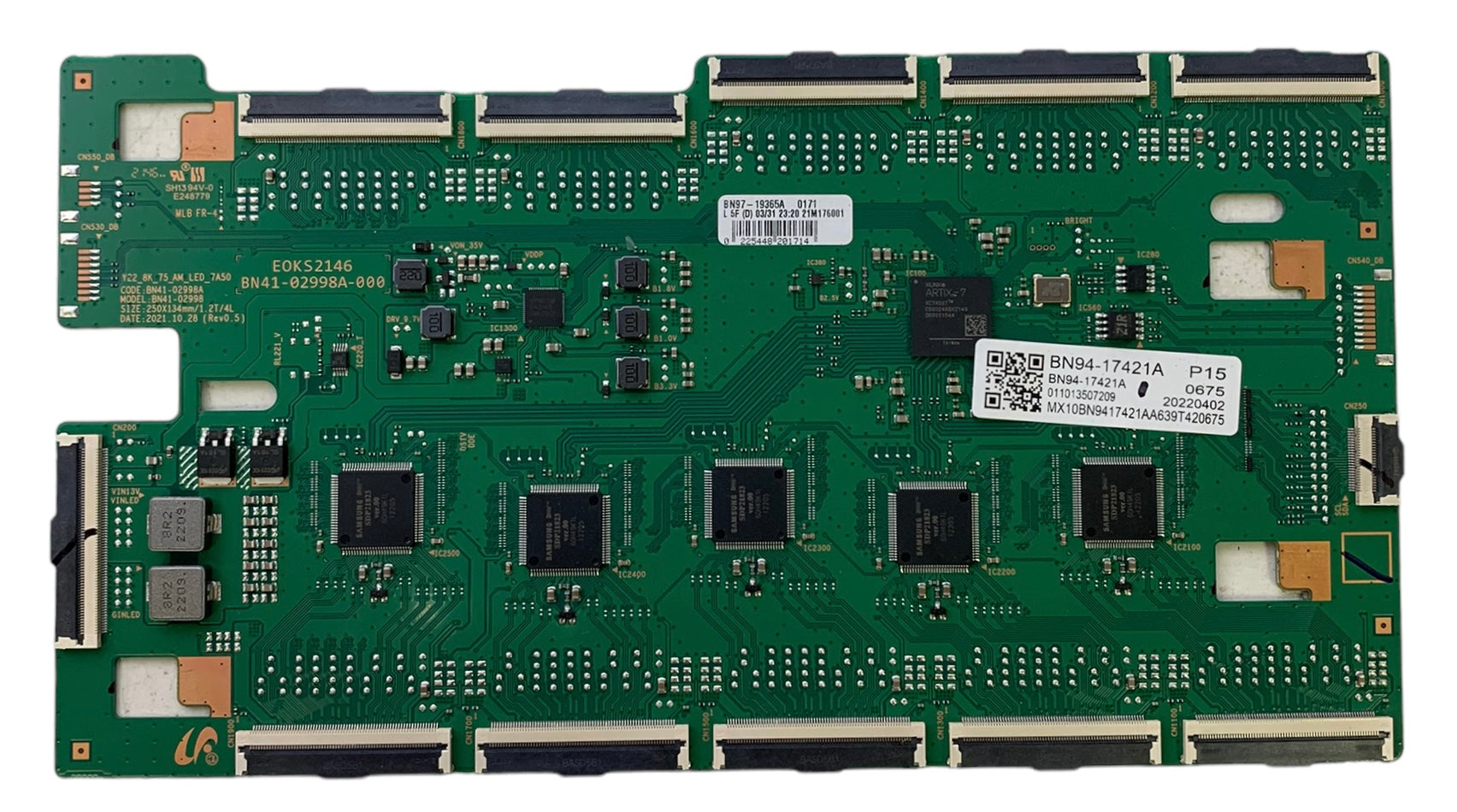 Samsung BN94-17421A MAIN SUBCON Board for QN75QN800BFXZA