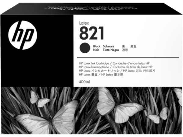 New, Pre-Owned - HP 821 400ML Black (G0Y89A) Ink Cartridge